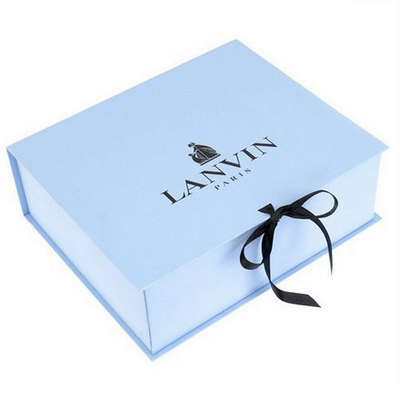 Custom luxury paper magnetic baby ribbon folding packaging gift boxes,foldable storage packing box