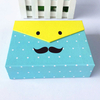 Hot sale creative paper packaging box/Foldable gift box/Cartoon beard folding box made in Dongguan