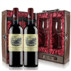 2017 rectangular gift box/Paper Box/Top and lip Box/Upscale black Wine glasses box/wine boxes/Goblet boxes / Champagne cup boxes