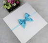 Blue And White Wedding Boxes Square Gift Box Bow Tie Handmade Cosmetic Packing Box for Toys Clothing Packaging Box