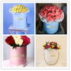 Hot sale cylinder paper storage box for flower decor/round flower box/cylinder box for flowers in EECA Packaging China