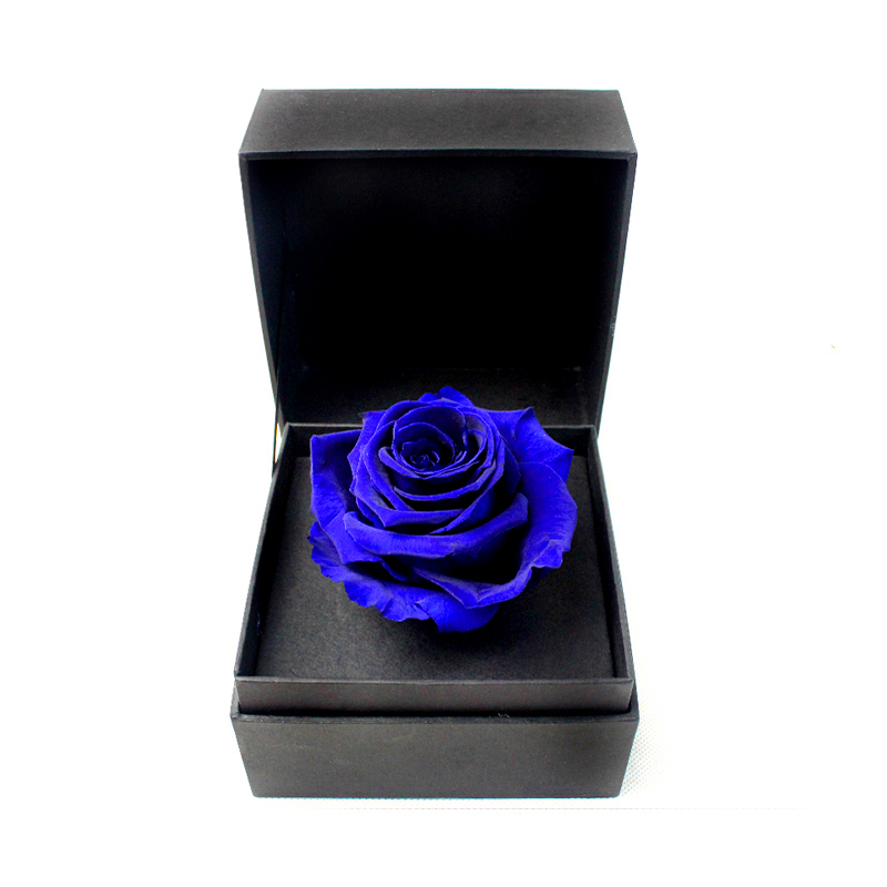 luxury square one rose flower gift box supplier in EECA