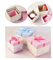 Butterfly ribbon square gift box handmade customized cosmetic gift paper box gift packaging box in china