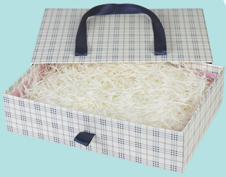 Fancy Handmade Customized Drawer Gift Box Packaging Clothes Gift Box with Handles