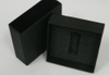 Customized printed paper box/black drawer gift box