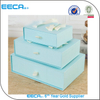 Customized Cardboard Drawer Handle Storage Box/drawer Box with Ribbon Bow Wholesale in EECA China