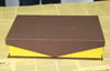 Hot sale foldable gift box/packaing paper box/yellow folding Paper box for belt made in EECA China