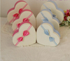 Empty Heart Shaped Gift Box Bow Box Chocolate Gift Packaging Cardboard Box with Bow Tie Wholesale