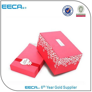 Rectangular packaging box decorative printed cardboard storage paper boxes/decorative paper boxes wholesale
