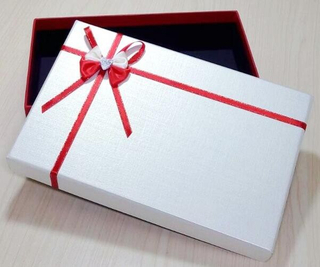 Rectangular Gift Box Unique White Handmade Custom Printed Paper Boxes/Wedding Boxes Gift Packages
