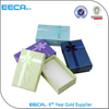 Christmas jewelry gift box set manufacturing/Rectangular gift box/sponges for jewelry box in EECA Chinese