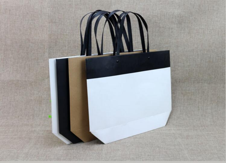 Fashion design paper shopping bag/more style cardboard bag/Kraft paper bag in EECA