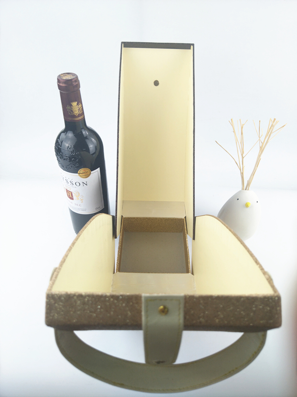 Luxury shiny wine box/wine box design/wine box packaging/Leather wine box hand in china supplier