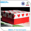 Square Gift Cosmetic Storage Box Packaging Cardboard Boxes with Lids Love Box Heart Box