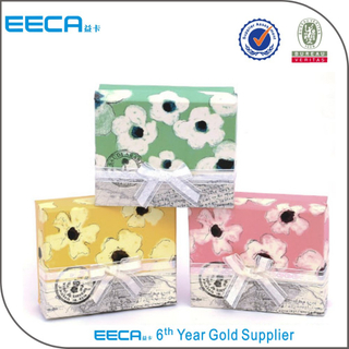 2017 square gift box fancy handmade birthday gift packaging box/grove and scarf gift box