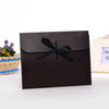 Custom Handmade Pillow Packaging Box/paper Pillow Box/black Paper Pillow Gift Box with Ribbon for Hair Made in EECA China