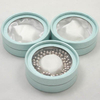 Custom circle jewelry box packaging for pearl necklace round jewel with ornaments in EECA