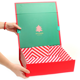 Foldable storage box/red folding box/foldable gift box/flexible packaging box/custom flat box/foldable magnetic gift box in EECA Packaging China