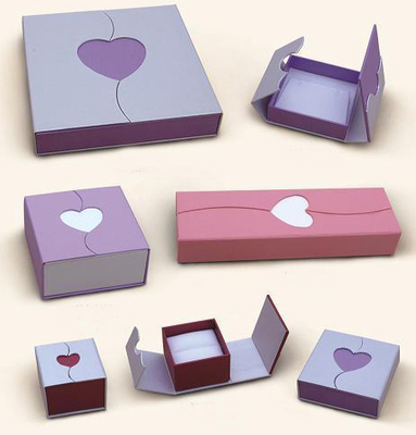 2017 Jewelry Paper Gift Box/mini foldable jewel box/Folding jewelry box/ring box Supplier EECA Packaging From China