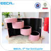 Honey packaging round Jewelry box/Velvet Cylindrical gift box/cosmetic box packaging hot selling in EECA Packaging China