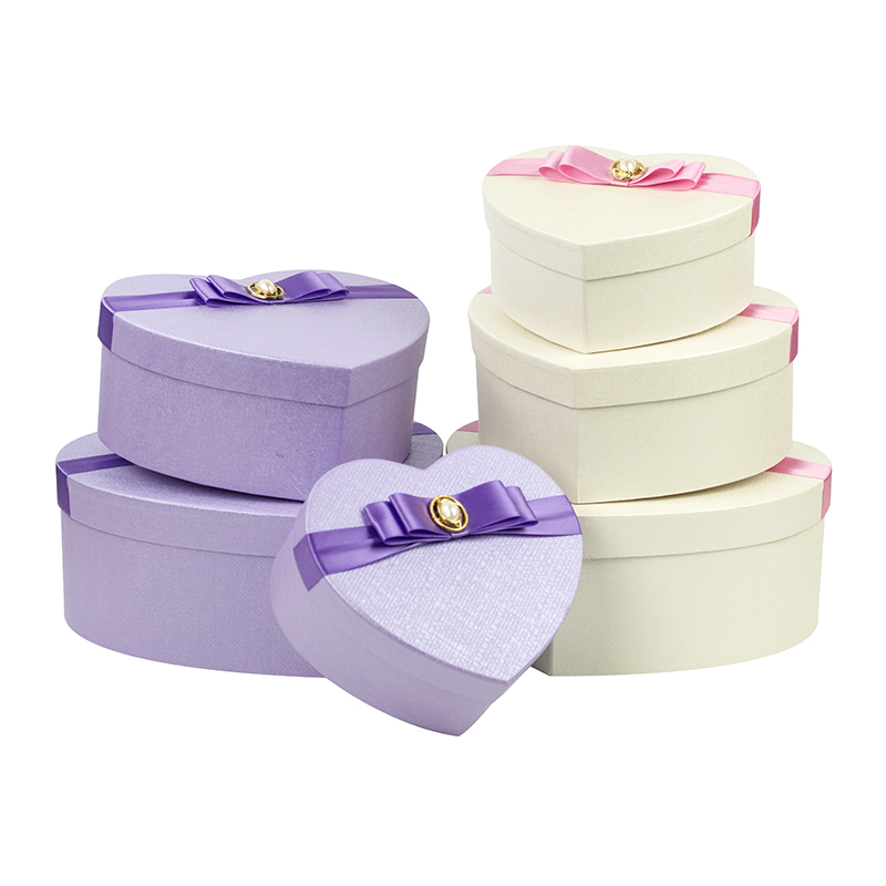 Custom Special Paper Cardboard Heart Shaped Storage Box/packaging Box/perfume Paper Boxes