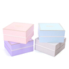 High quality clear square paper storage box/cardboard apparel packaging box Made In China