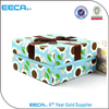 New Colored Square Cardboard Gift Box with Lid And Box with Ribbon