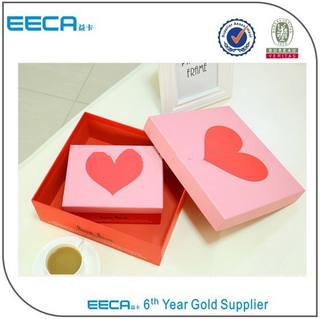 Rectangular Gift Box Professional OEM Rectangular Paper Box Manufacturer/handmade Cardboard Box/heart Gift Box