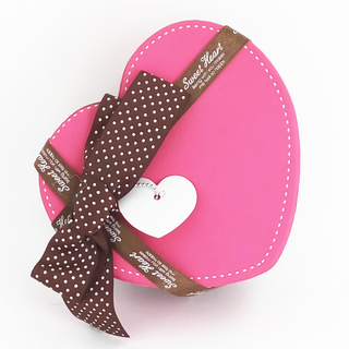 Attracted Design Lovely Customized Printing Logo Polygon Heart-Shaped Gift Packaging Boxes