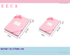 Pink color rectangular cardboard gift box and packaging box for sale made in China