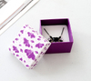 Square Gift Box Custom Fashion Paper Jewelry Box/Jewelry Box Packaging for necklace