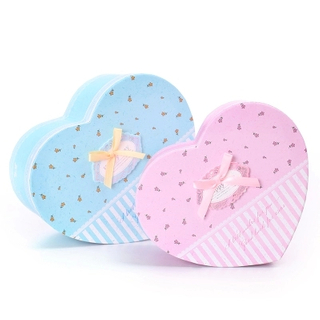 Custom colorful heart shape garment gift box heart shape box for candy heart-shaped cartons packaging wholesale in EECA China