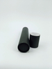 Black cardboard cylinder box/paper tube packaging box made in China