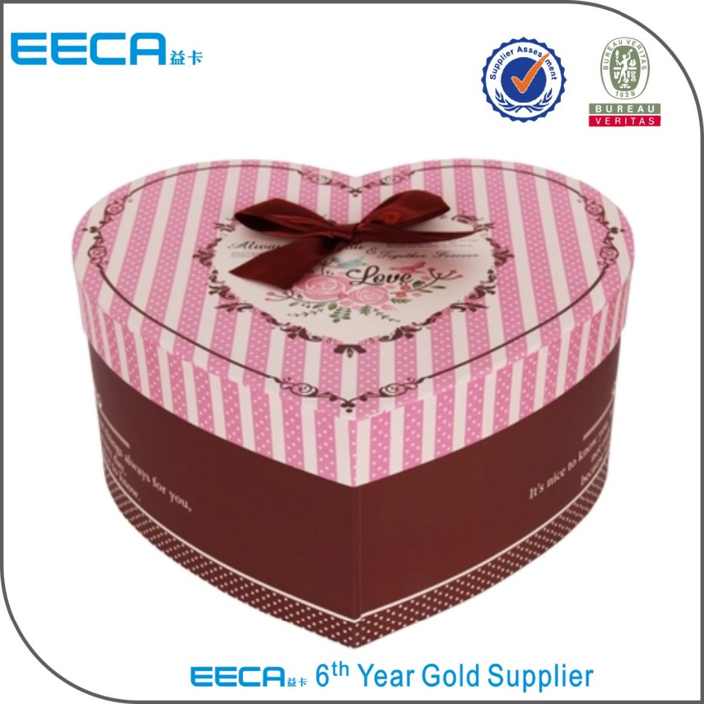 High Quality Heart-shaped box Creative Paper Gift Packaging Boxes Alibaba