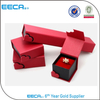  Unique Handmade Jewelry Box Personalized Red Foldable Jewelry Display Packaging Folding Paper Box in EECA China