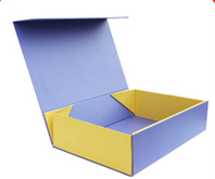 Newly foldable paper cardboard box/flip top boxes wholesale/flat cardboard box in EECA