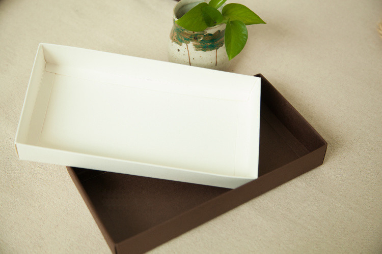 Square box Whosale blank cardboard box/paper jewelry box with cutom logo/paper box for specimen made in Guangdong