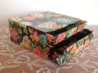 Customized Cardboard Drawer Box/Personality Paper Drawer box with 2 Drawers in EECA