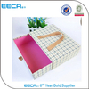 elegant handmade cardboard sliding drawer gift box with ribbon