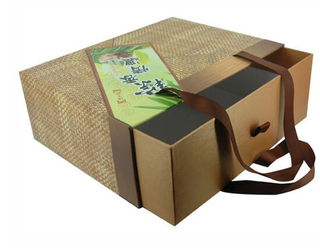 Hot sale customized printed drawer gift box/drawer box with handle/sliding drawer box in EECA packaging China