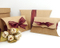 Recycle kraft paper pillow gift box design/pillow boxes template in EECA