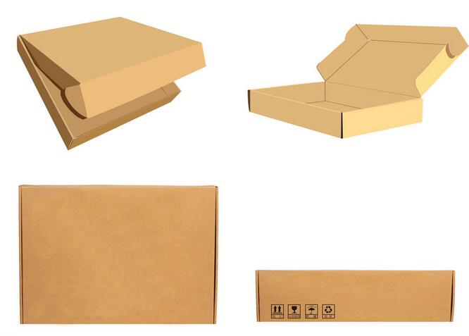 Customized Post Box/Kraft Paper Box/Rectangular gift box/express box in EECA China
