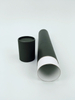 Black cardboard cylinder box/paper tube packaging box made in China