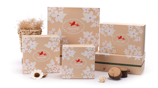 China fashion recycle box/Paper shoe packaging box Rectangular gift box supplier in EECA