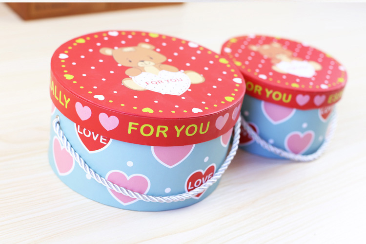 Cylindrical box/Custom Paper Cardboard Round Hat Packaging Box/round box Wholesale In Dongguan