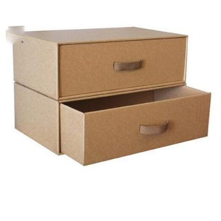 Customized printed drawer box kraft paper boxes two-layer drawer box made in China