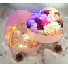 New Arrival Creative Double Layer Love Heart Shaped Paper Valentine's Day Birthday Christmas Rose Flower Gift Packaging Box