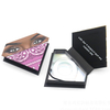 Heart Shaped Custom Private Label Glitter Paper Eyelash Packaging Box Magnetic Closure with Clear Window
