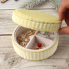 Custom Logo Retro Portable Travel Earring Jewelry Accessories Storage Box Small Large Capacity Travel Accessories Packaging Box