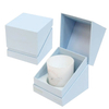 Luxury Paper Cardboard Biodegradable Festival Gift Set Candle Packaging Box Magnetic Folding Gift Packaging Empty Candle Box